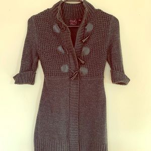 Takeout brand button/zip up sweater
